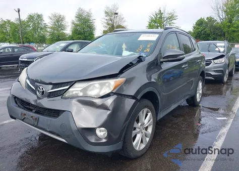 2013 Toyota Rav4 Limited из США, поврежденный, VIN 2T3DFREV2DW065412